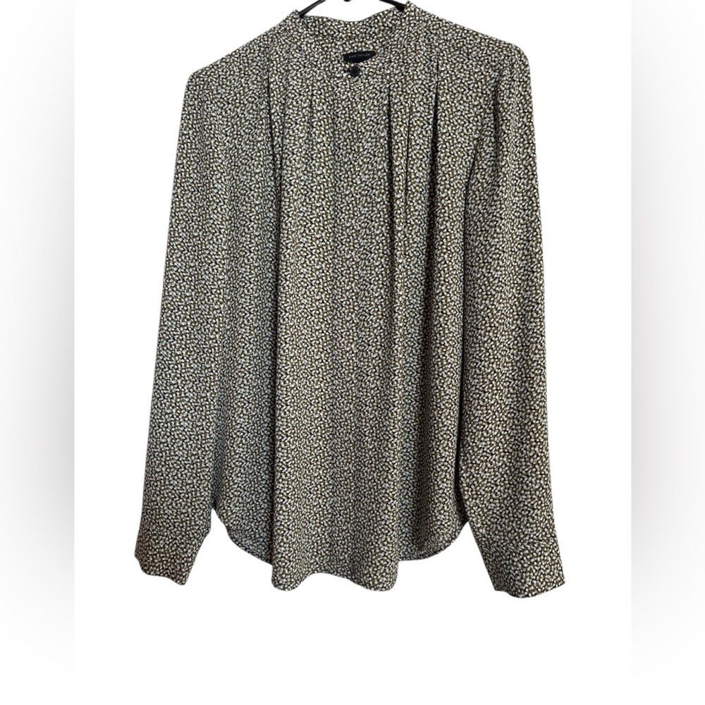 Ann Taylor Multicolor Patterned Blouse - Euc - image 1